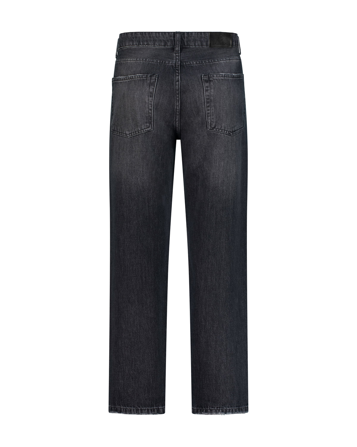Men's Straight-Fit Jeans – Dark Grey