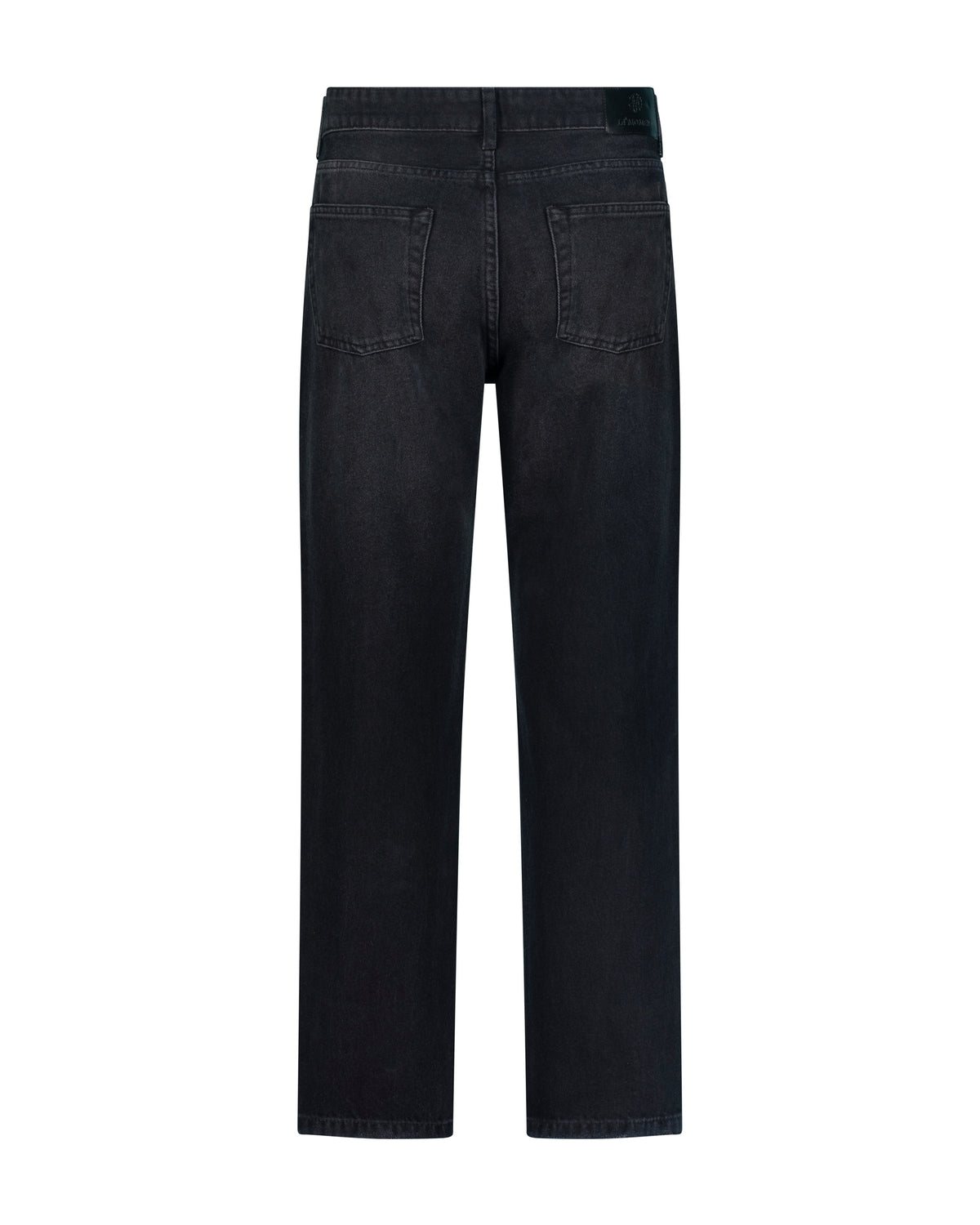 Men's Straight-Fit Jeans – Black