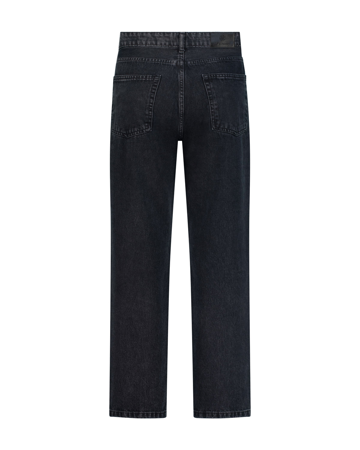 Men's Straight-Fit Jeans – Faded Black