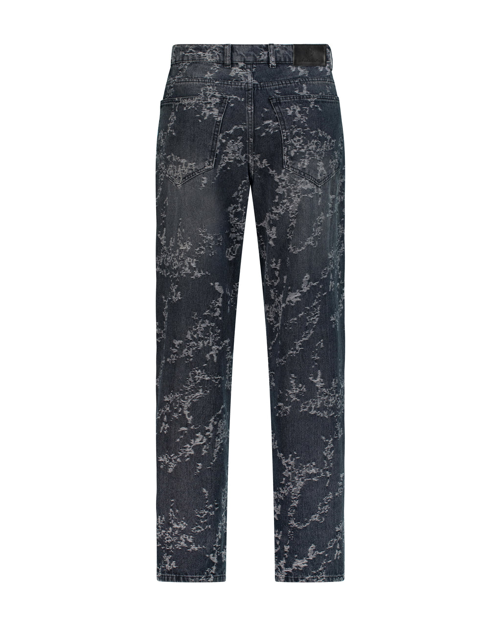 Men's Printed Regular-Fit Jeans