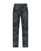 Men's Printed Regular-Fit Jeans