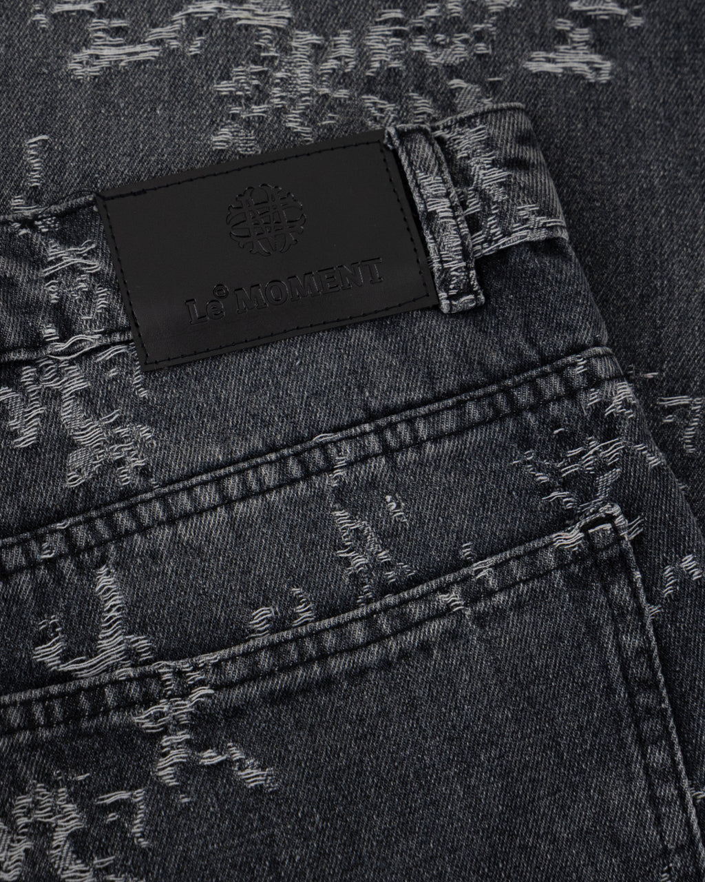 Men's Printed Regular-Fit Jeans