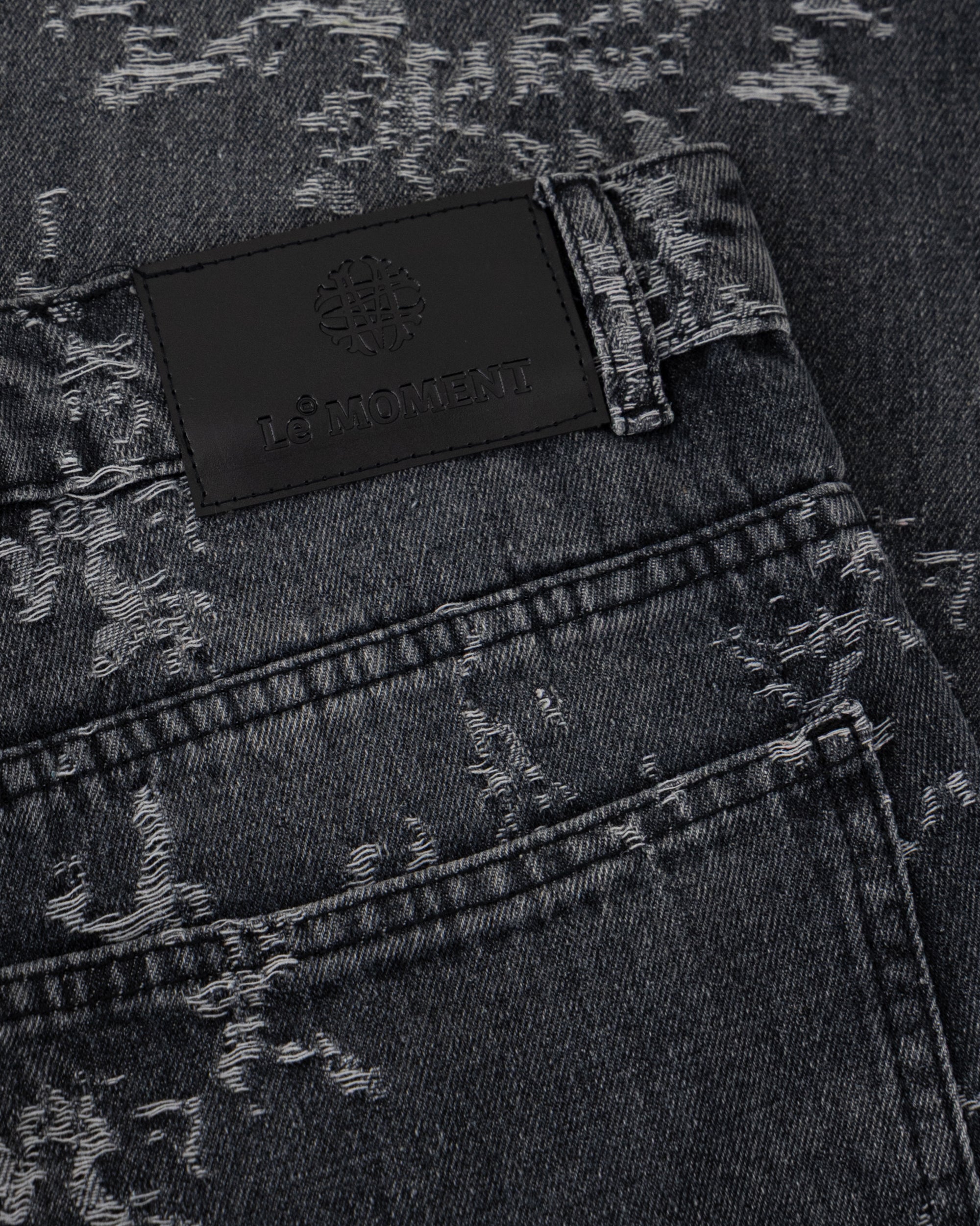 Men's Printed Regular-Fit Jeans