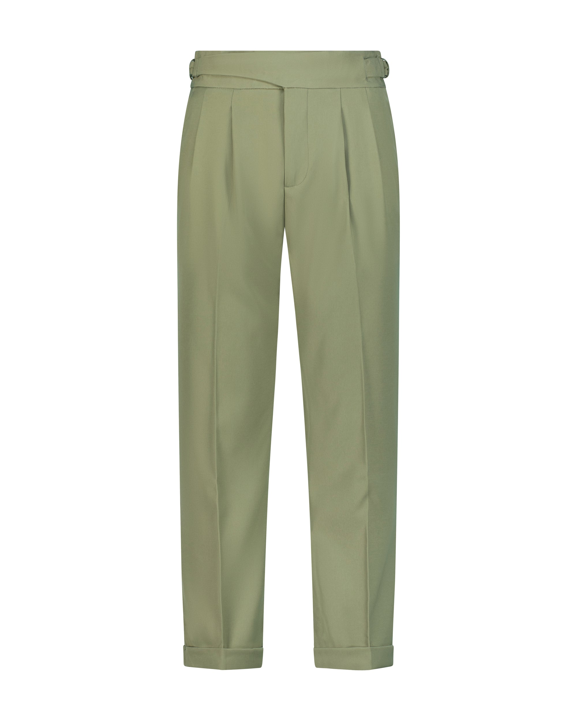 Men's High-Waist Tailored Pants