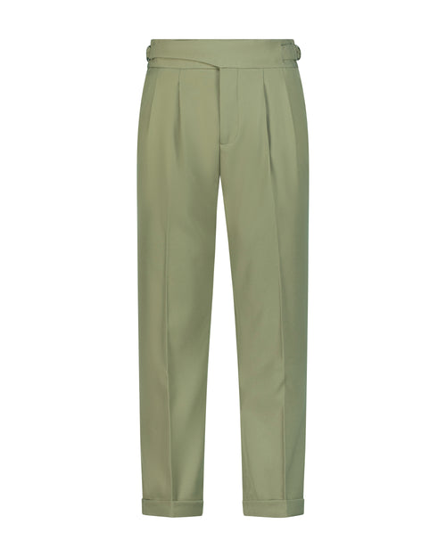 Men's High-Waist Tailored Pants