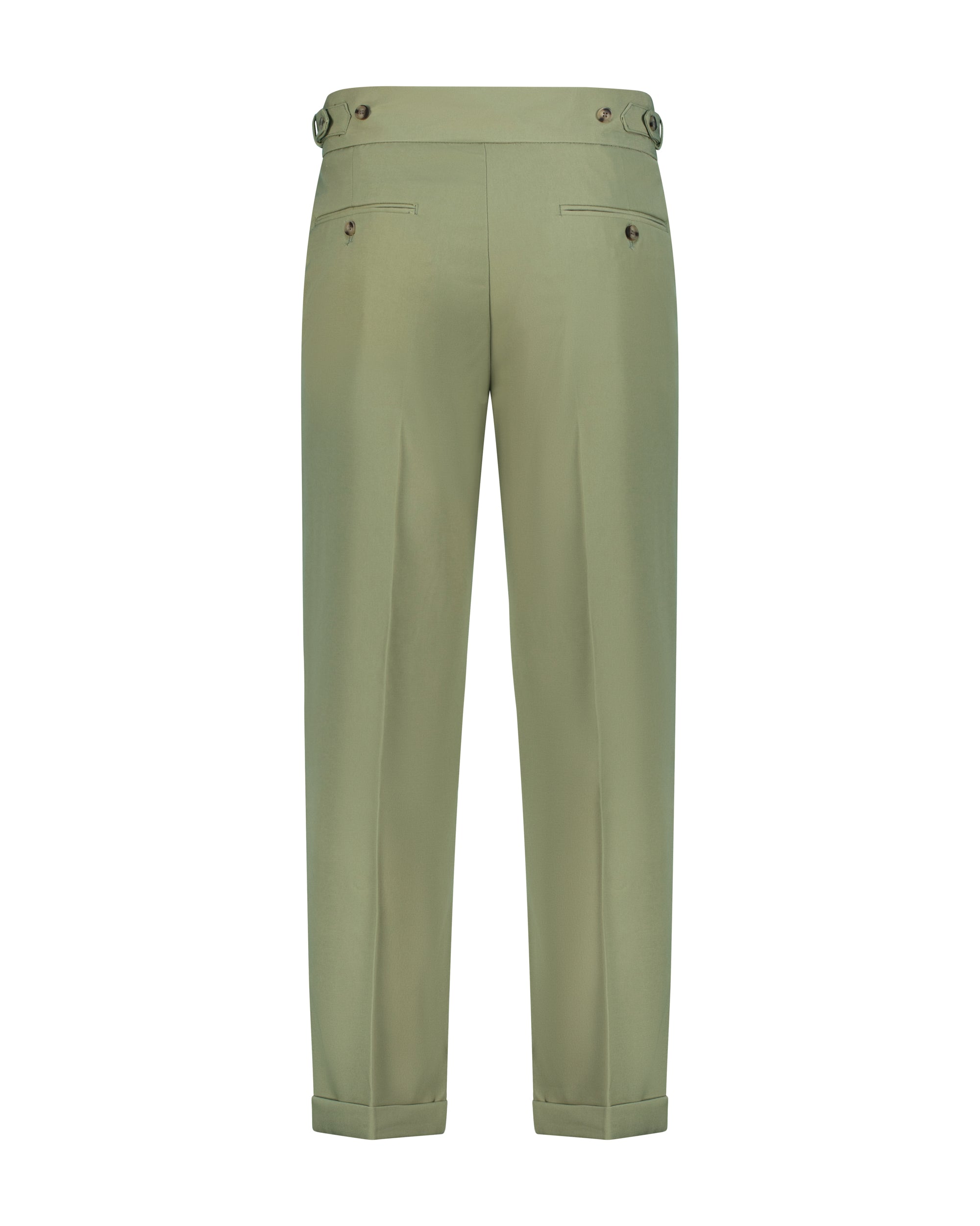 Men's High-Waist Tailored Pants