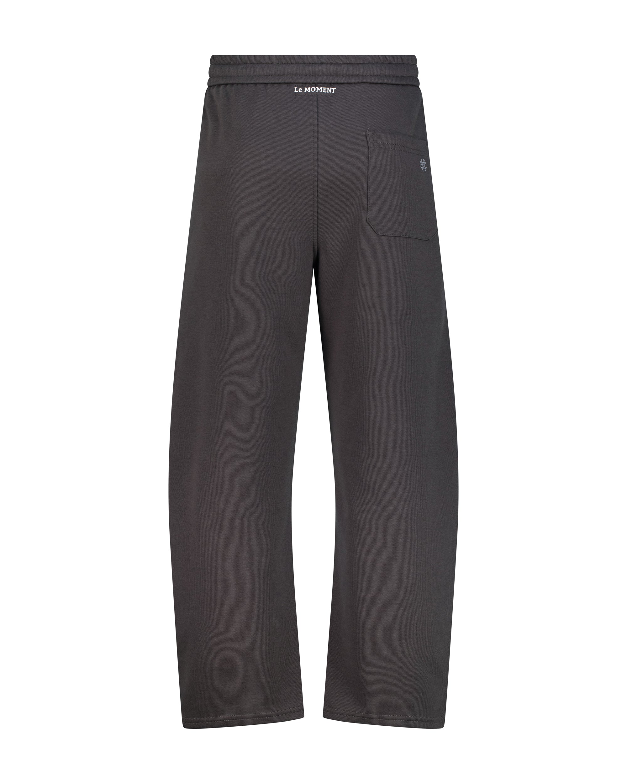 Men's Pleated Straight-Leg Drawstring Pants