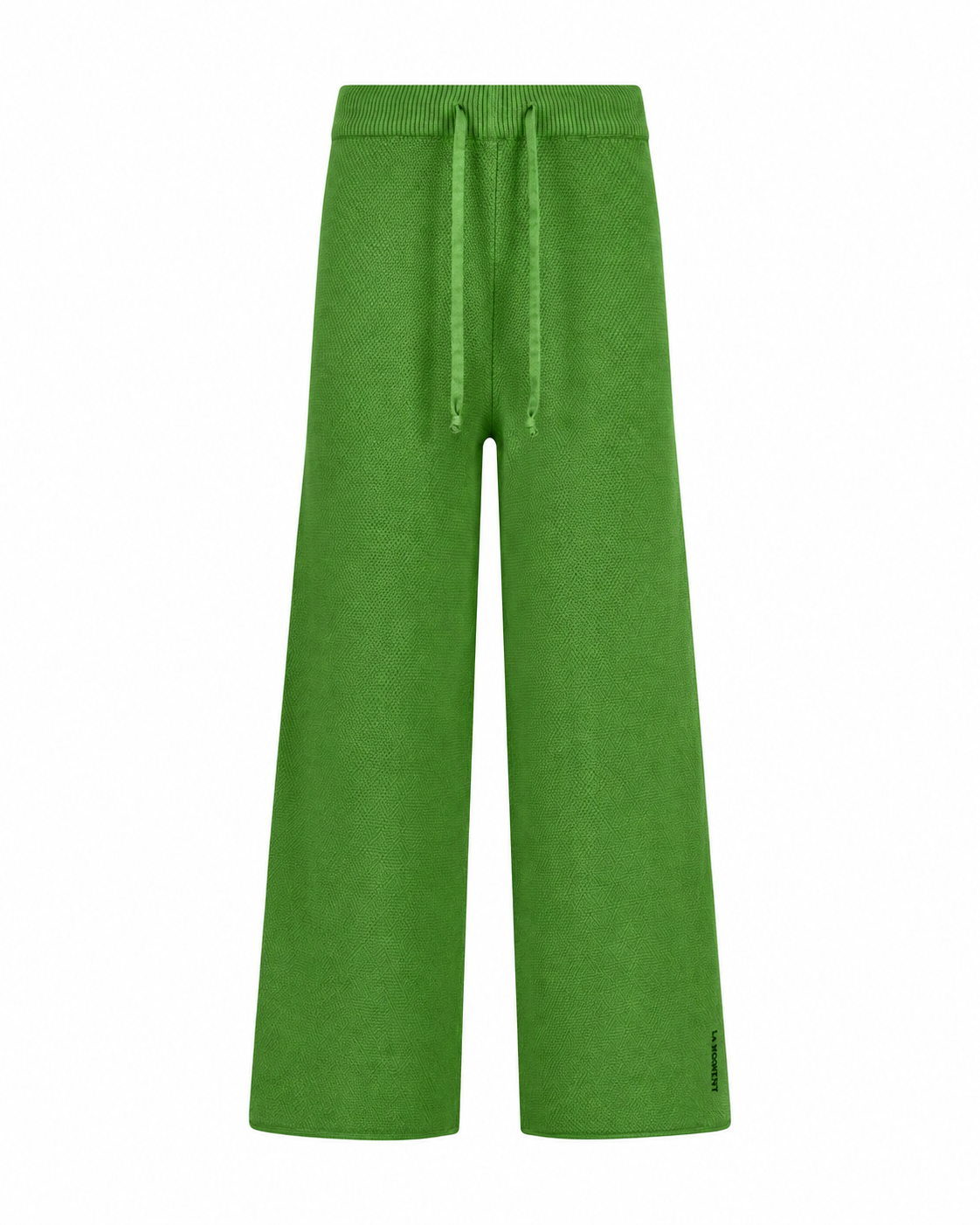 Le Moment Knitted Two-Piece Set-Green